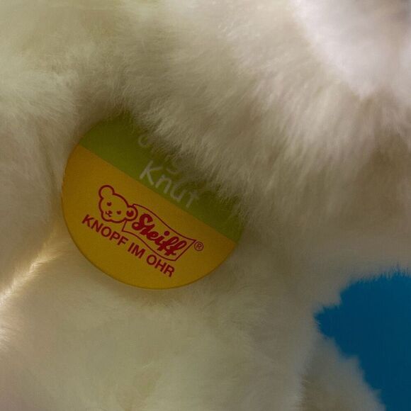 Steiff Zoo Berlin Original Knut plush alpaca #113055 w/tags Polar Bear - Picture 9 of 10